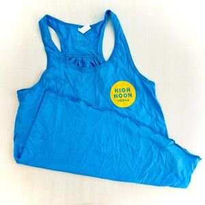 NEW!! High Noon Vodka Blue Tank Top
